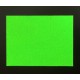 Etiket 37x28 rechthoek fluor groen permanent